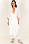 Banarasi Cotton Kurta With Chanderi Silk Dupatta